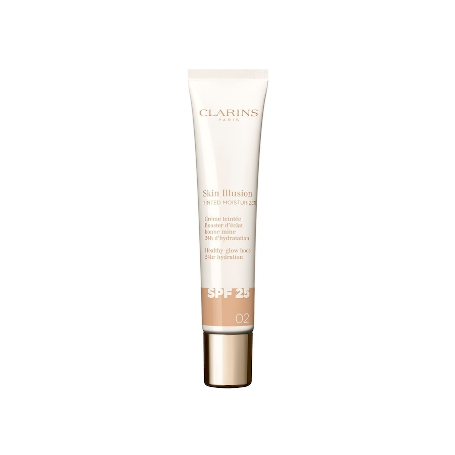 Clarins Krem koloryzujący Skin Illusion Tinted Moisturizer SPF25 Kremy BB i CC 02