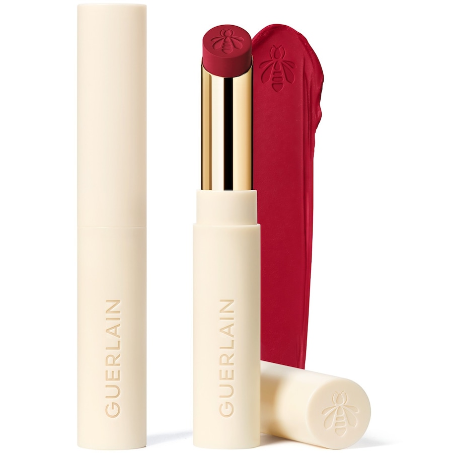 Guerlain KissKiss Honey-Infused Intense Lipstick – Uzupełniający Szminki 520 PURE HIBISCUS
