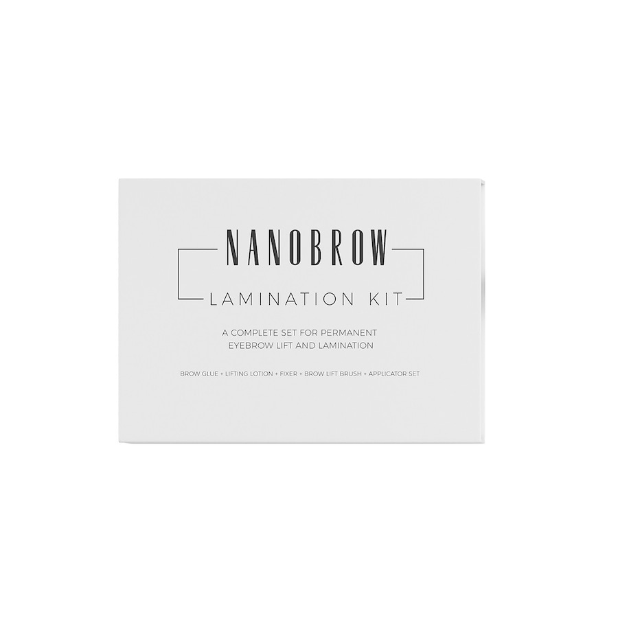 NANOBROW Zestaw do liftingu i laminacji brwi Żel do brwi 1 ct