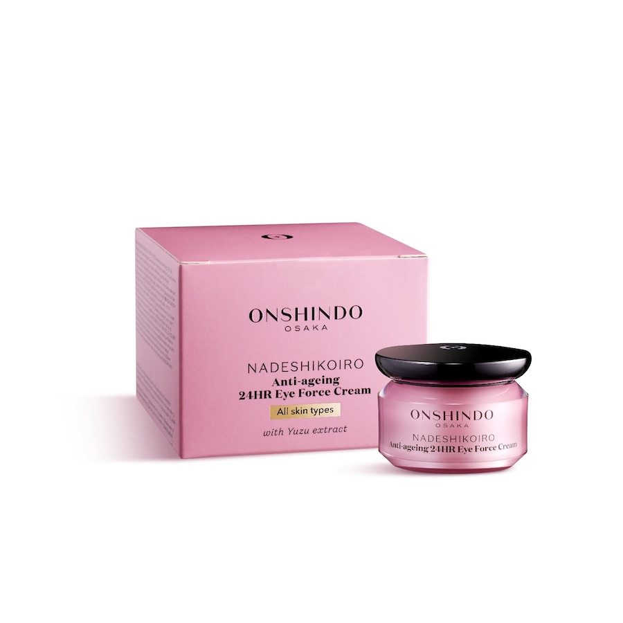 Onshindo Osaka NADESHIKOIRO Anti-ageing 24HR Eye Force Cream Kremy pod oczy Damski