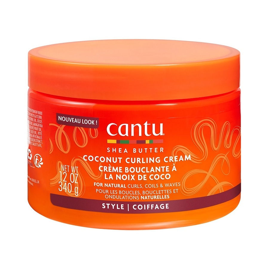 Cantu Shea Butter For Natural Hair Coconut Curling Cream Maski do włosów