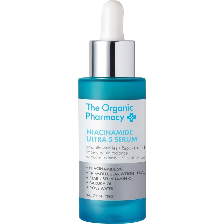 The Organic Pharmacy Serum z niacynamidem Ultra 5 Serum z kwasem hialuronowym