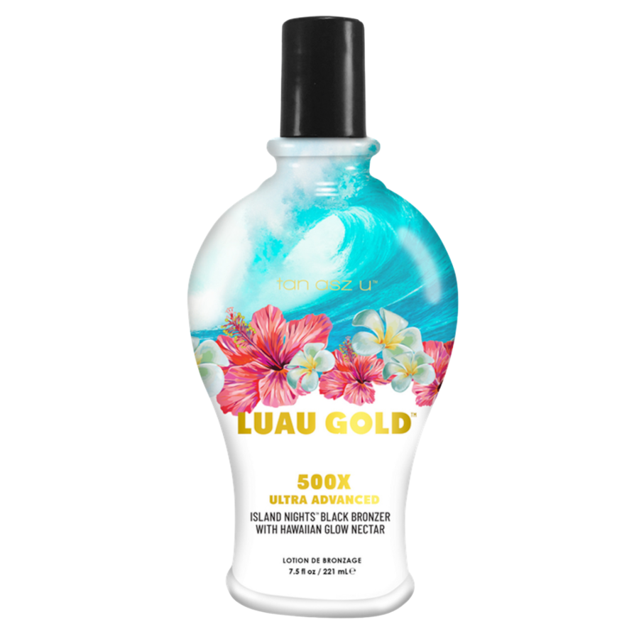 Tan Asz U Luau Gold ultra ciemny bronzer z wodą kokosową hibiskusem i marulą Samoopalacze
