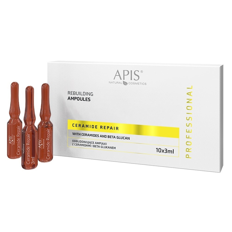 Apis CERAMIDE REPAIR Odbudowujące ampułki z ceramidami i beta glukanem / 10 x Ampułki Damski