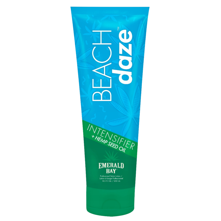 Emerald Bay Beach Daze przyspieszacz opalania bez bronzerów z olejem konopnym i agawą Ochrona przeciwsłoneczna