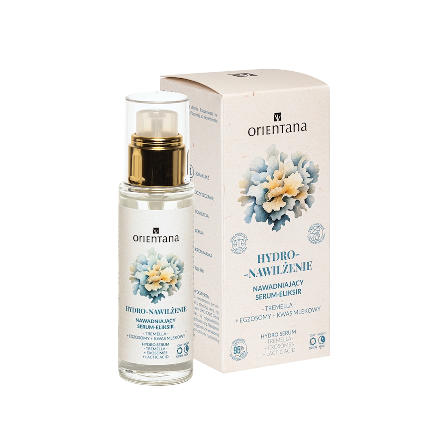 Orientana Eliksir Serum nawilżające Tremella Egzosomy Kwas mlekowy