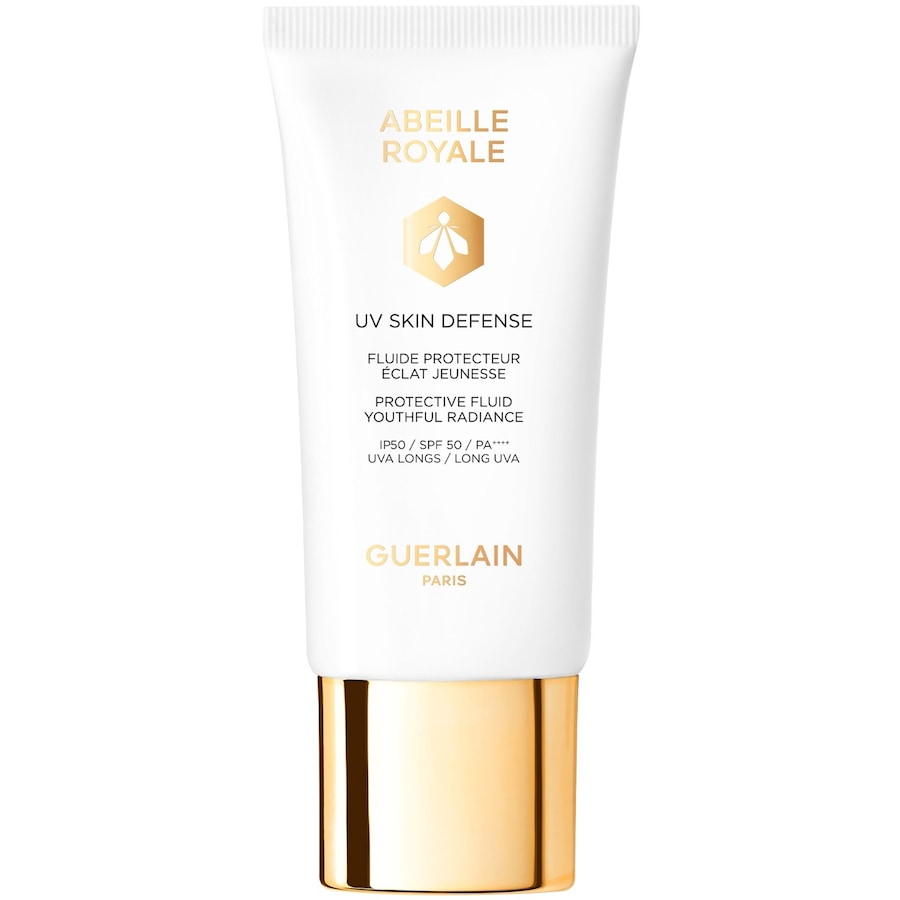 Guerlain Abeille Royale UV Skin Defense Fluid ochronny nadający skórze młodzieńcze rozświetlenie SPF 50 / PA++++ Ochrona przeciwsłoneczna