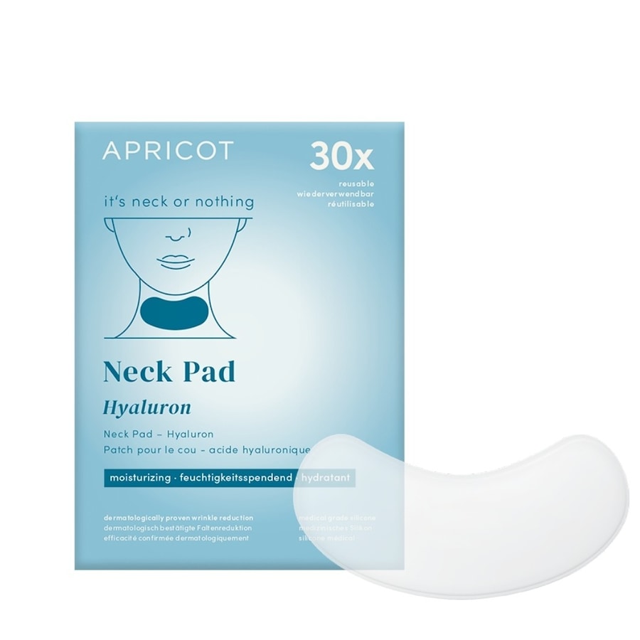 Apricot Neck Pad with Hyaluron Maseczki przeciwzmarszczkowe 1 ct