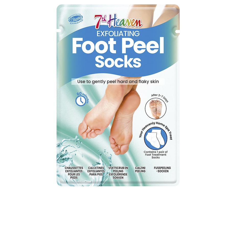 7th. Heaven FOOT PEEL maska złuszczająca Zestawy do pielęgnacji stóp 1 ct