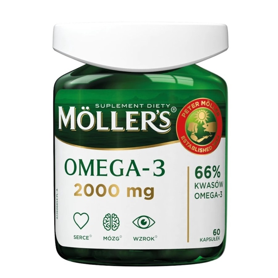 MOLLER'S Omega-3 2000mg Suplementy diety dla kobiet