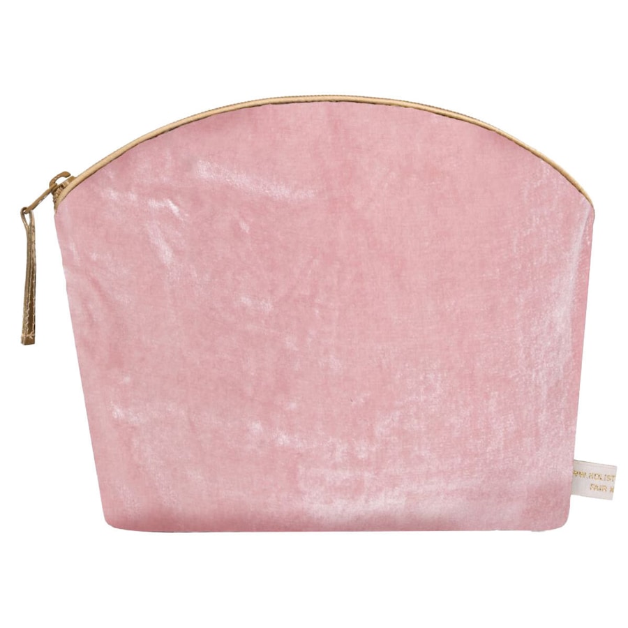 Holistic Silk LAVENDER MAKE UP BAG ROSE SILK VELVET Kosmetyczki 1 ct