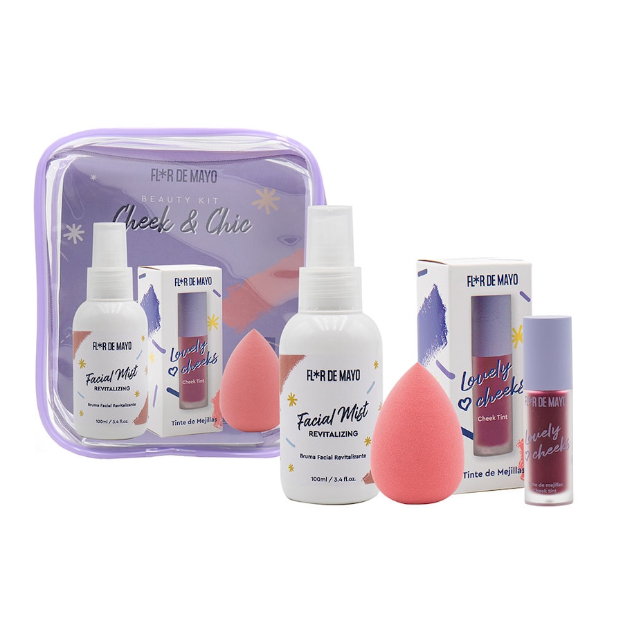 Flor de Mayo ZESTAW KOSMETYCZNY CHEEK & CHIC CASE Zestawy kosmetyków do makijażu 1 ct 1 sztuka