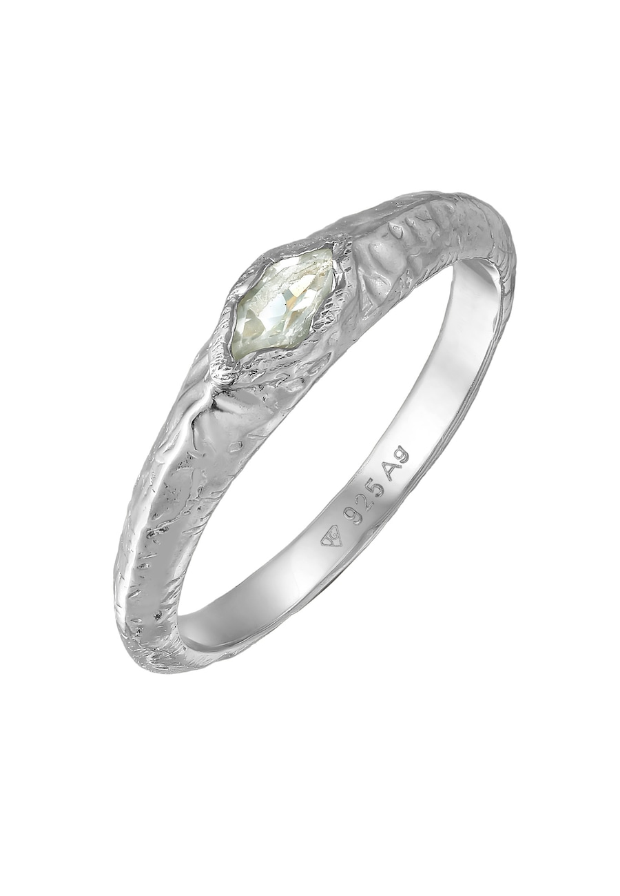 Haze & Glory Haze and Glory Komplet Pierścieni damski Ametyst o szlifie markizy i kolorze jasnozielonym 925 Sterling Silver