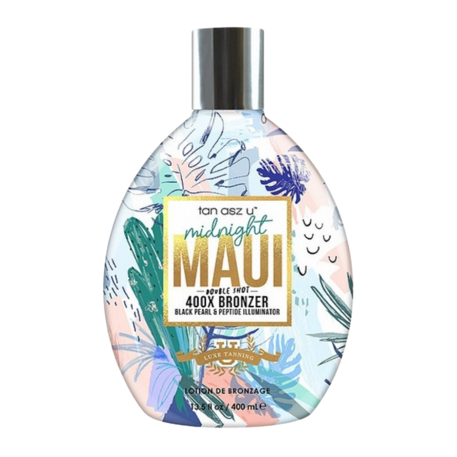 Tan Asz U Midnight Maui bronzer do opalania z technologią podkreślającą tatuaże i peptydami Samoopalacze