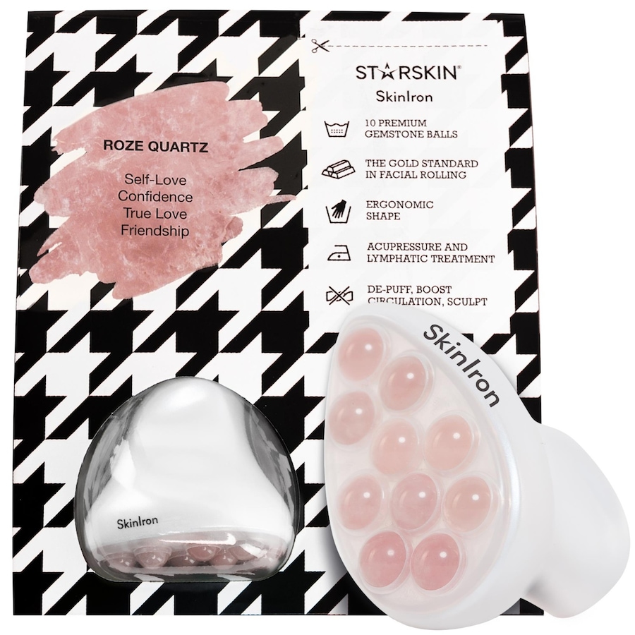 STARSKIN ® Skin Iron Rose Quarts Urządzenia do masażu twarzy