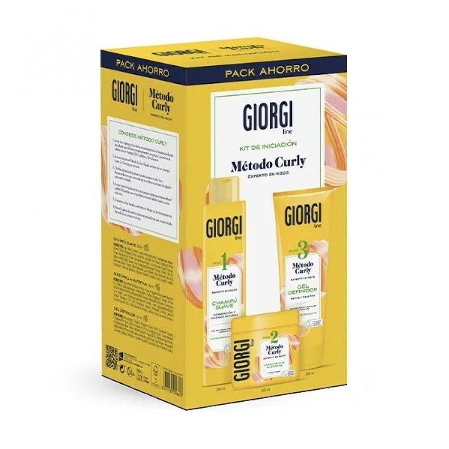 Giorgi Pack Curly Zestawy do pielęgnacji włosów 1 ct Damski