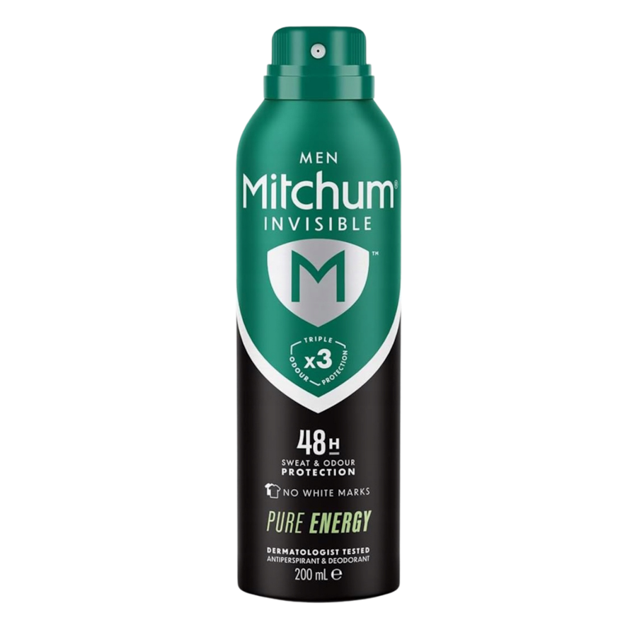 Mitchum Men Invisible Pure Energy antiperspirant dezodorant spray męski