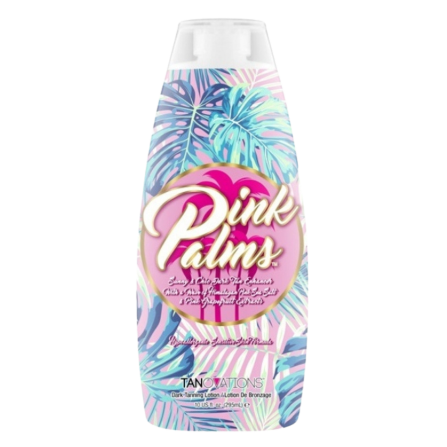 Tanovations Pink Palms przyspieszacz opalania z ekstraktem z ananasa i masłem shea Ochrona przeciwsłoneczna