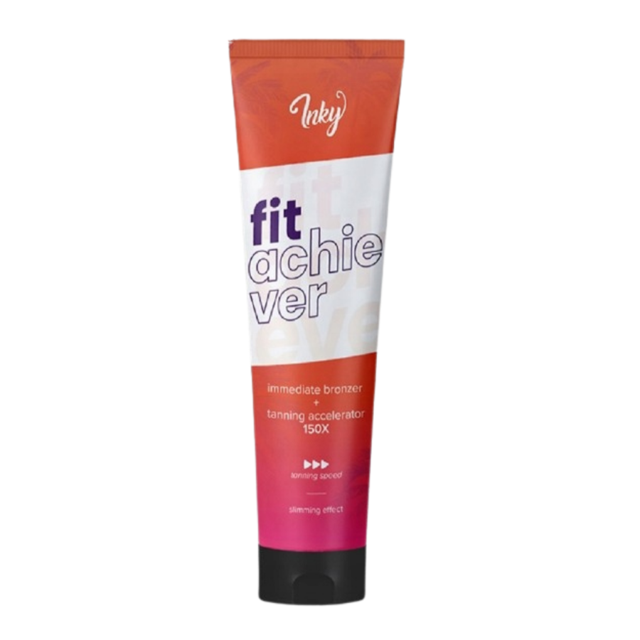Inky Fit Achiever przyspieszacz opalania z bronzerem i i składnikami ujędrniającymi Ochrona przeciwsłoneczna
