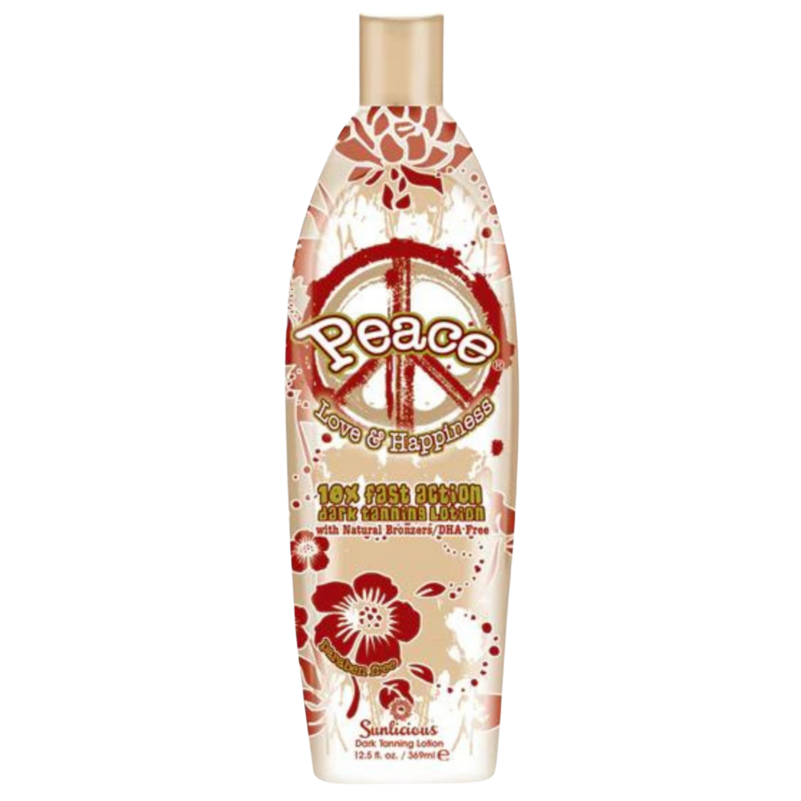 Synergy Tan Peace ciemny bronzer z naturalnymi bronzerami aloesem i olejem konopnym Samoopalacze