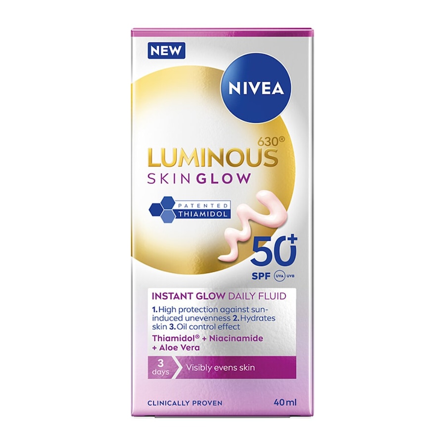 Nivea Luminous630® Skin Glow Kremy do twarzy Damski
