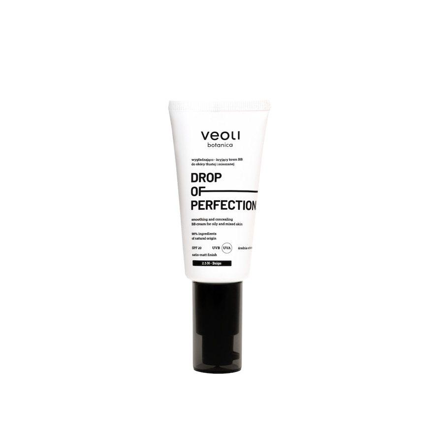 Veoli Botanica Wygładzająco - kryjący krem BB do skóry tłustej i mieszanej Kremy BB i CC 2.5 N - Beige