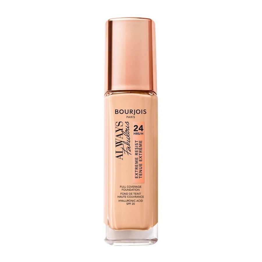 Bourjois Always Fabulous kryjący i nawilżający podkład do twarzy - 105 Natural Ivory, Podkłady 110 Light Vanilla