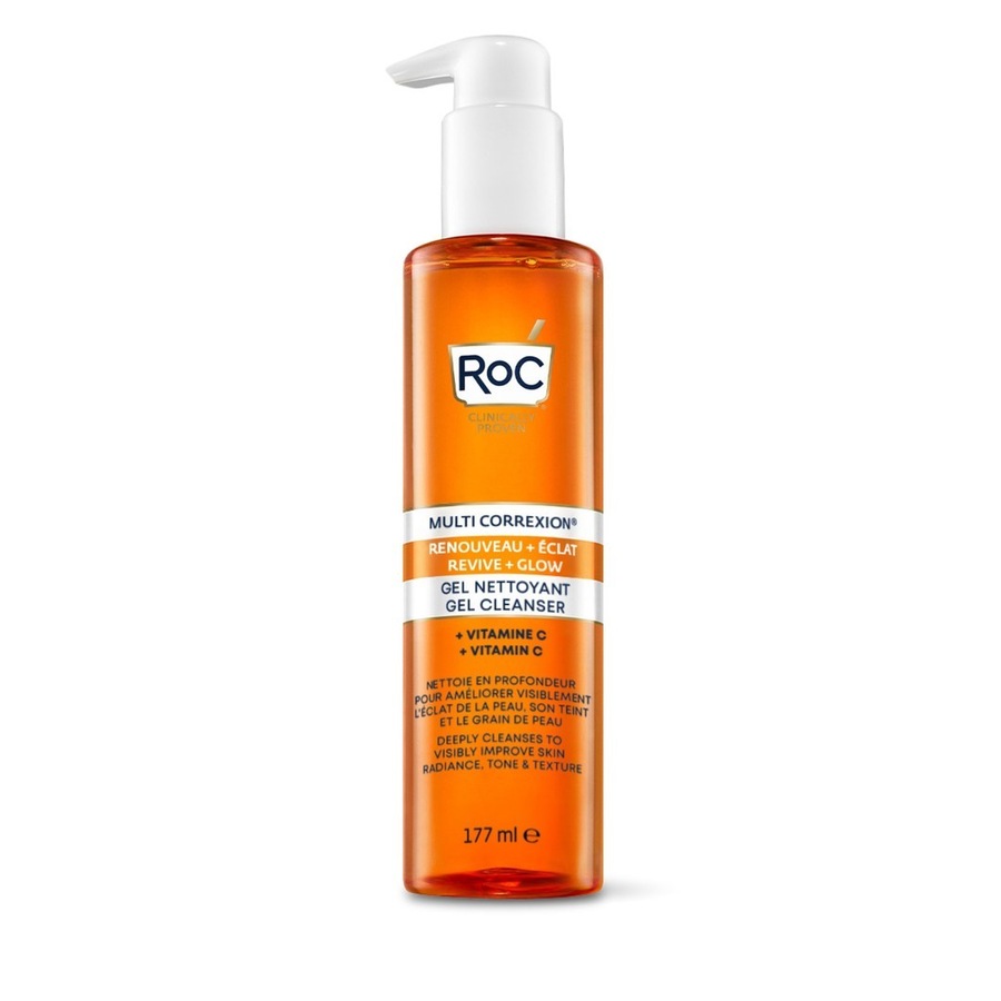 Roc Multi Correxion Revive + Glow Gel Cream Cleanser Żele do mycia twarzy