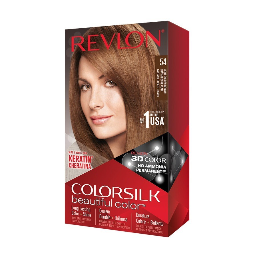 Revlon ColorSilk Beautiful Color Trwała koloryzacja włosów Farby do włosów Brązowy