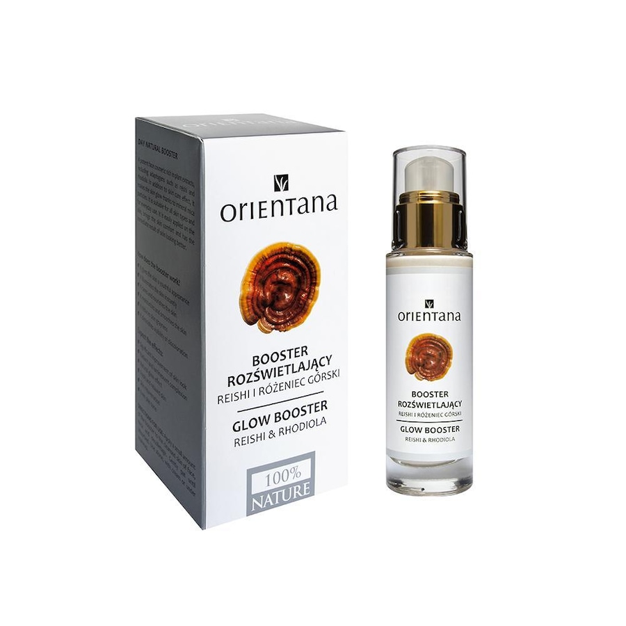 Orientana Booster rozświetlający REISHI i RÓŻENIEC GÓRSKI na dzień Glow Serum