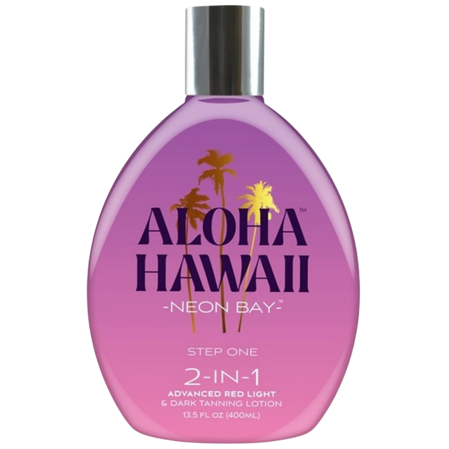 Tan Inc . Aloha Hawaii Neon Bay balsam do opalania z tropikalnym kompleksem owoców i kokosa Ochrona przeciwsłoneczna
