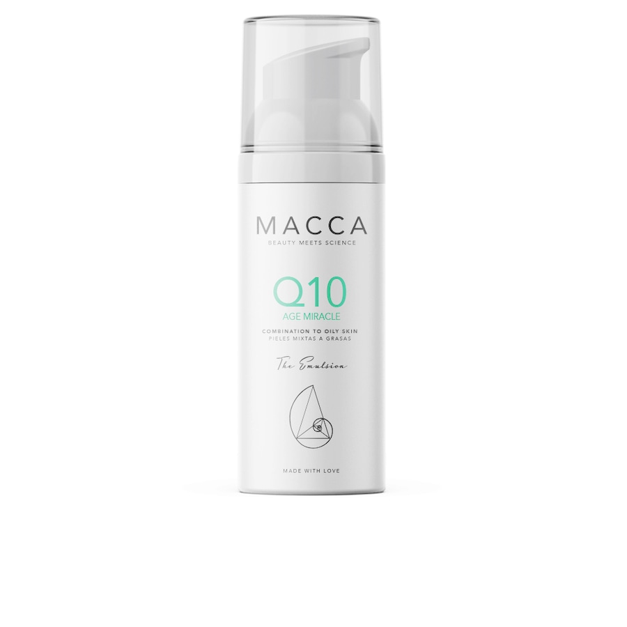 Macca Q10 AGE MIRACLE emulsion combination to oily skin Kremy przeciwzmarszczkowe