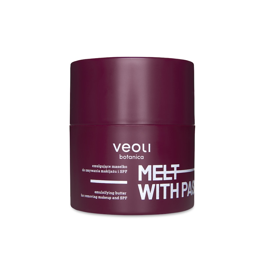 Veoli Botanica MELT WITH PASSION emulgujące masełko do zmywania makijażu i SPF Demakijaż oczu