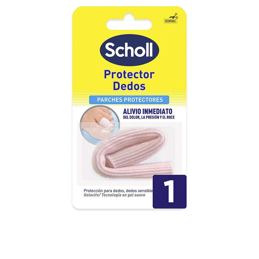 Scholl FINGER PROTECTOR Rurka chroniąca palce Akcesoria do stóp 1 ct