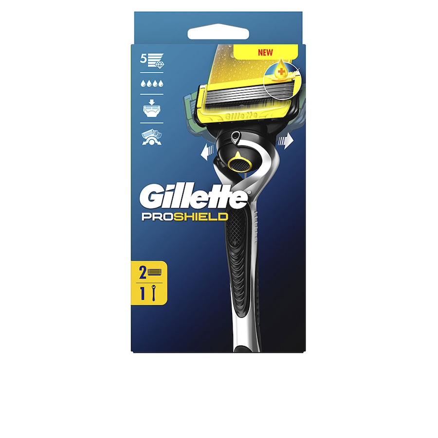 Gillette Maszynka do golenia GILLETTE FUSION PROSHIELD + 2 wkłady Golenie 1 ct Męskie