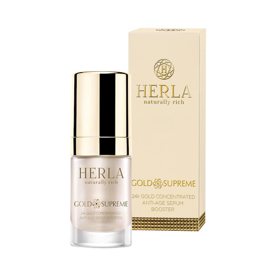 HERLA 24 k Gold Concentrated Anti-Age Serum Booster Serum przeciwzmarszczkowe