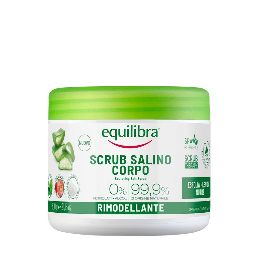 Equilibra Modelujący peeling solny do ciała Peeling do ciała