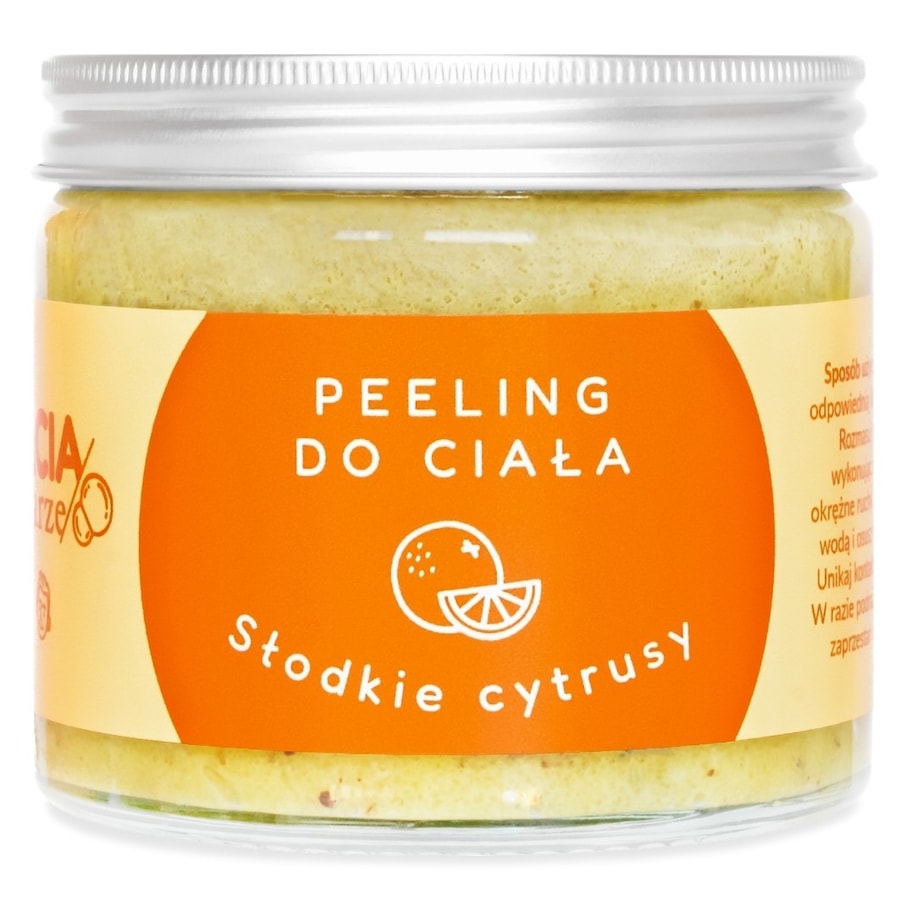 Bracia Mydlarze Słodkie cytrusy peeling Peeling do stóp