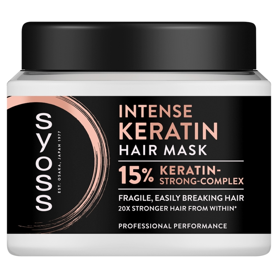 syoss Intense Keratin Maski do włosów Damski