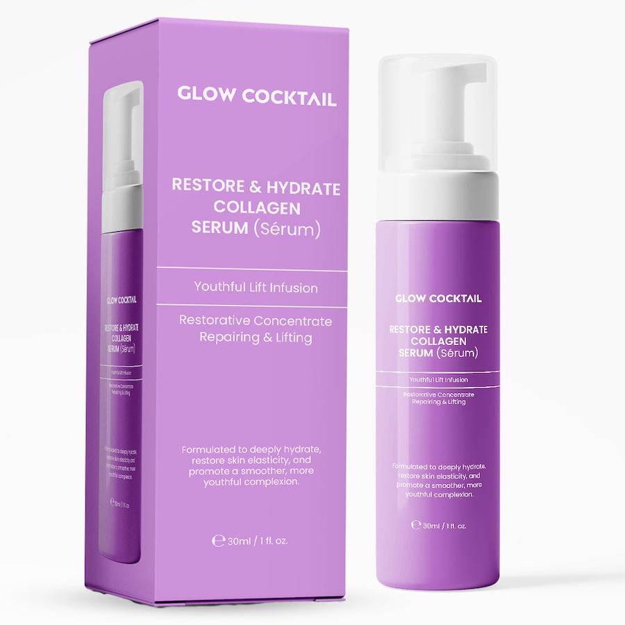 Glow Cocktail Serum nawilżające kolagenowe Kolagen do twarzy Damski