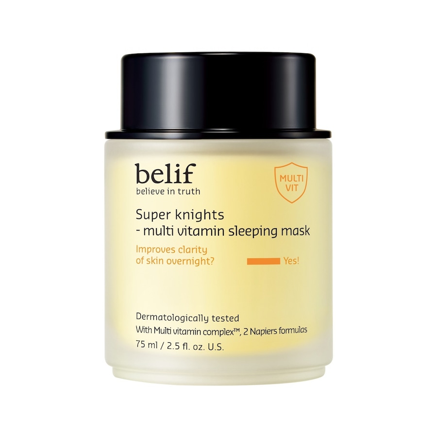 belif Super knights – multi vitamin sleeping mask Szlafroki i ręczniki