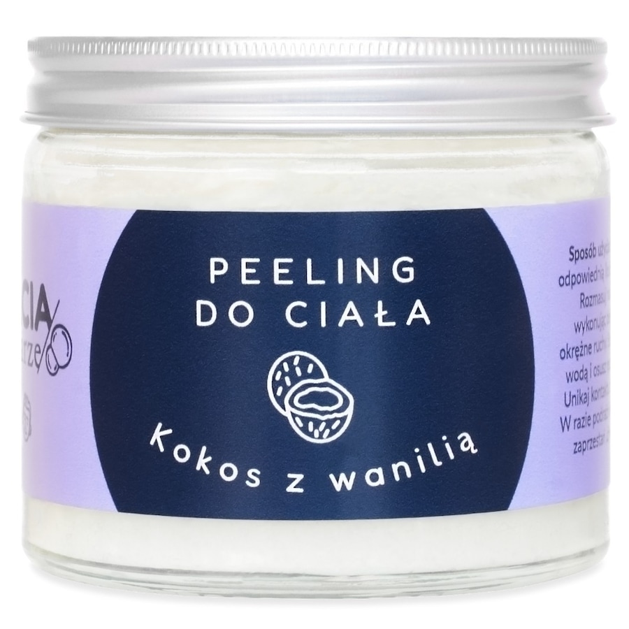 Bracia Mydlarze Kokos z wanilią peeling Peeling do stóp