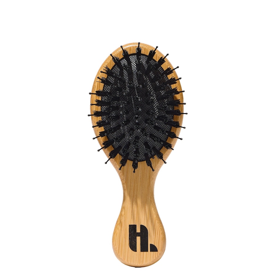 Hairlust Mini Bamboo Bristle Brush Drewniane szczotki do włosów