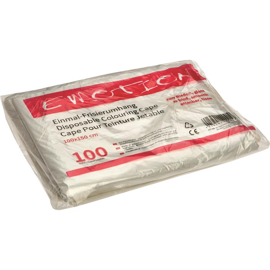Efalock Professional Jednorazowe peleryny do kolorowania Wałki do włosów 100 ct Damski
