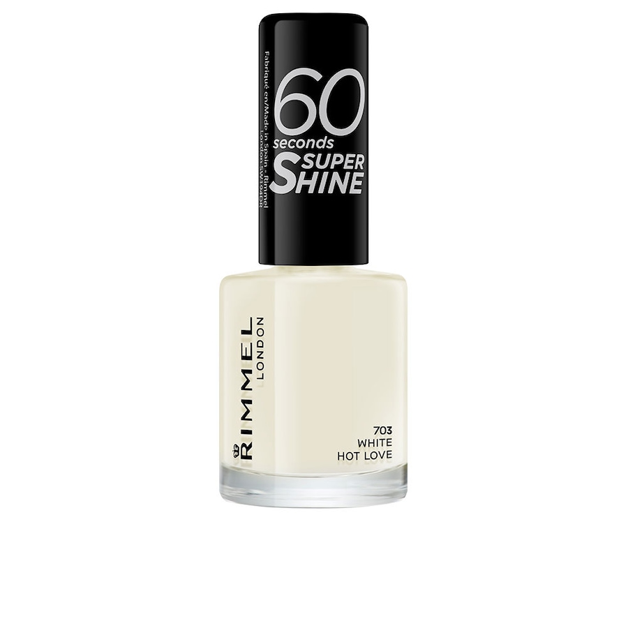 Rimmel London Lakier do paznokci 60 SECONDS SUPER SHINE Lakiery do paznokci 703-white hot love