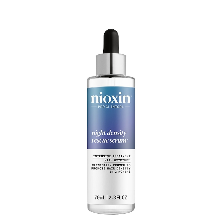 Nioxin Nioxin Night Density Rescue, kuracja na noc przeciw wypadaniu włosów, Olejki i serum do włosów