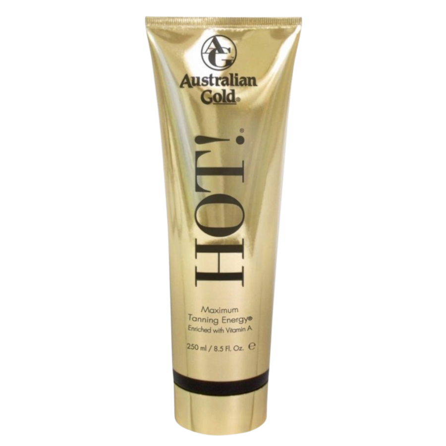 Australian Gold Hot! balsam przyspieszający opalanie w solarium Ochrona przeciwsłoneczna