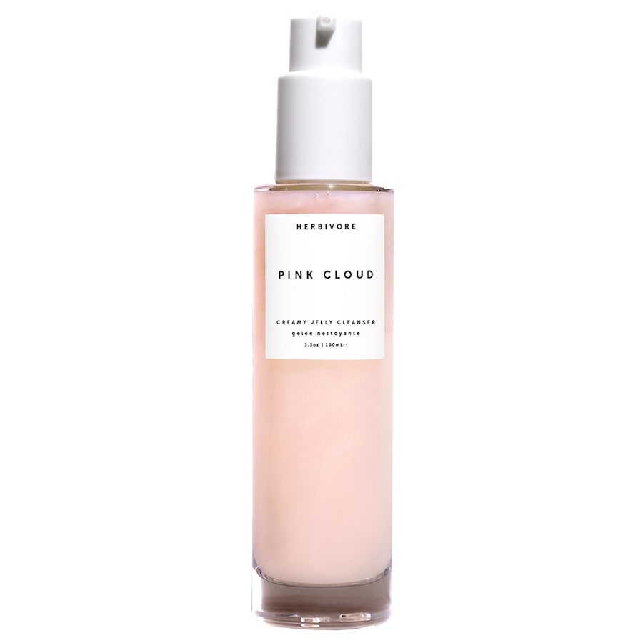 Herbivore Pink Cloud Rosewater + Tremella Creamy Jelly Cleanser Żele do mycia twarzy