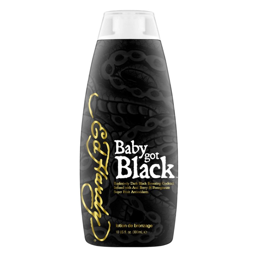 Ed Hardy Baby Got Black ciemny bronzer z dha kofeiną i ekstraktem z acai dla wyrazistej opalenizny Samoopalacze