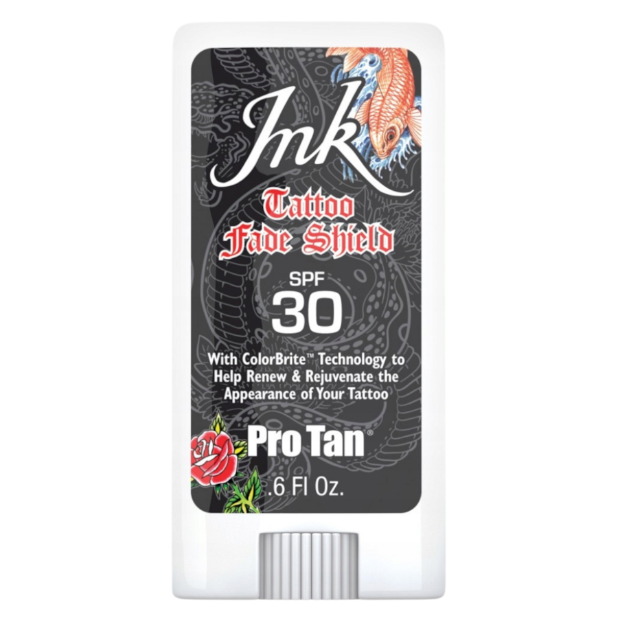 ProTan Ink Tattoo wodoodporny sztyft do tatuaży i wrażliwych miejsc spf30 Ochrona przeciwsłoneczna